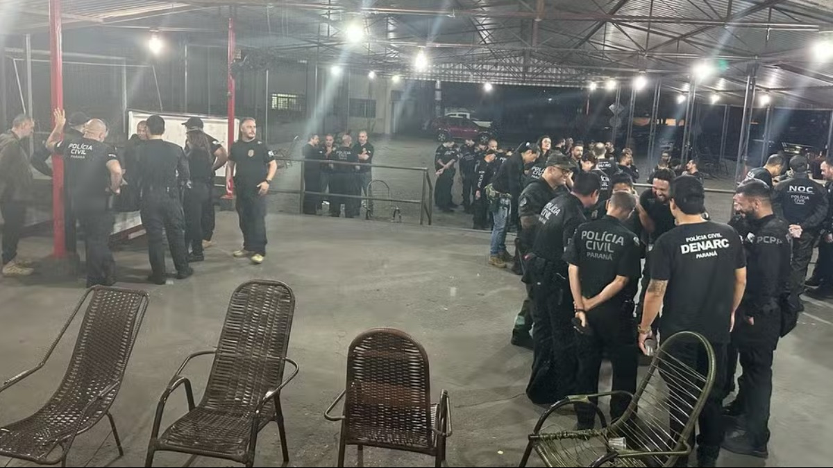 Megaoperação busca suspeitos de integrar quadrilha