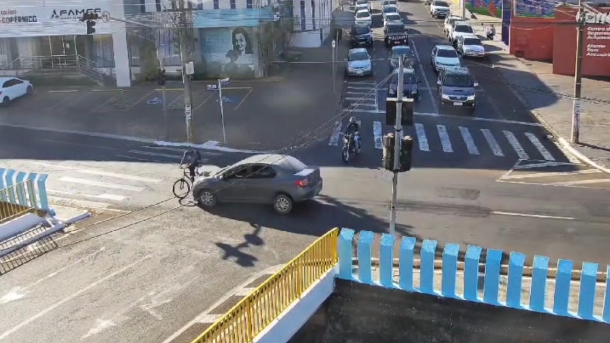 acidente ciclista Franca