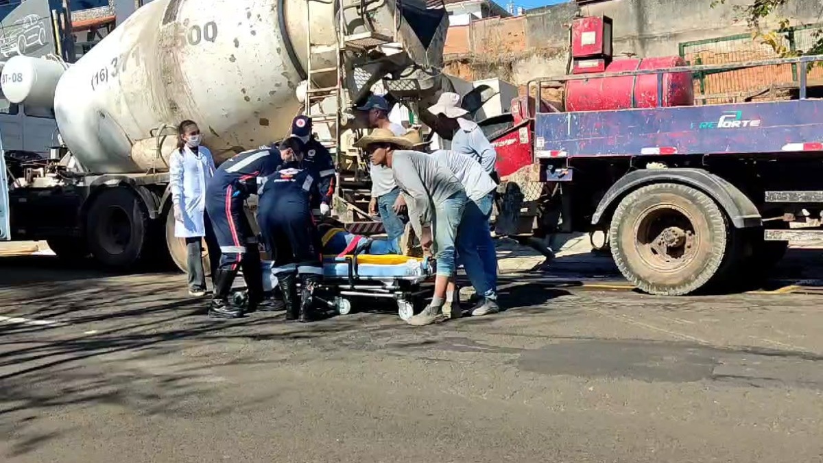 Homem fica em estado grave após