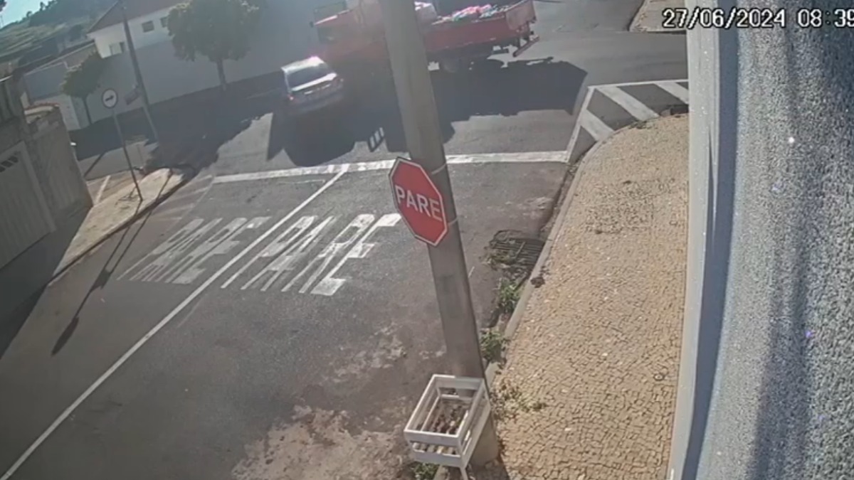 acidente idosa Franca