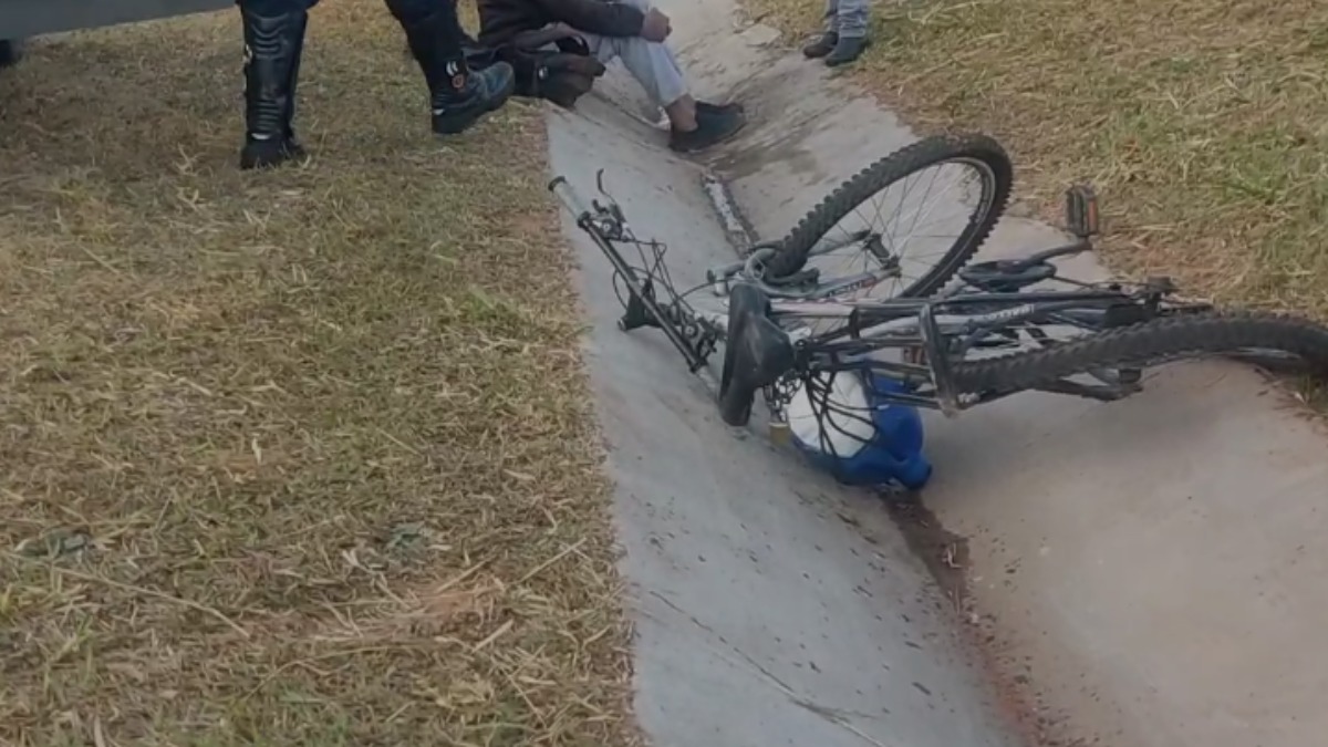 Acidente de ciclista Franca