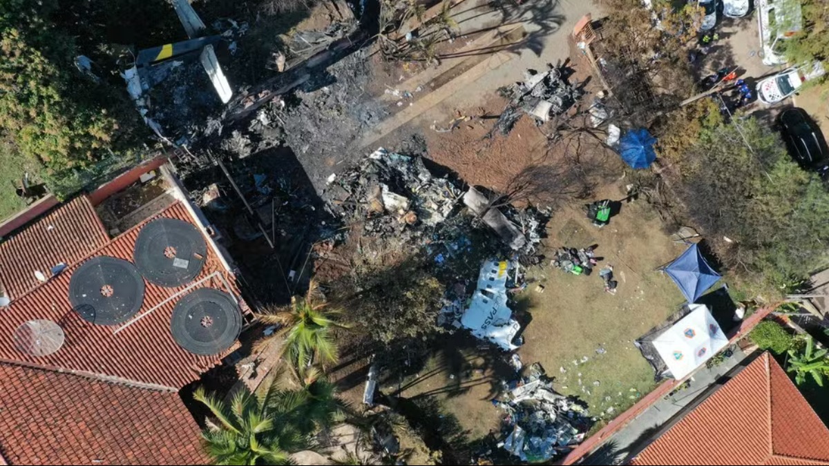 acidente aéreo Vinhedo