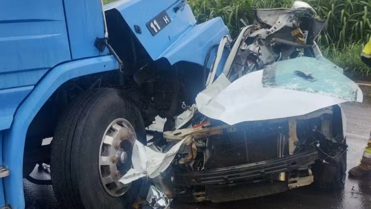 Acidente rodovia Abraão Assed