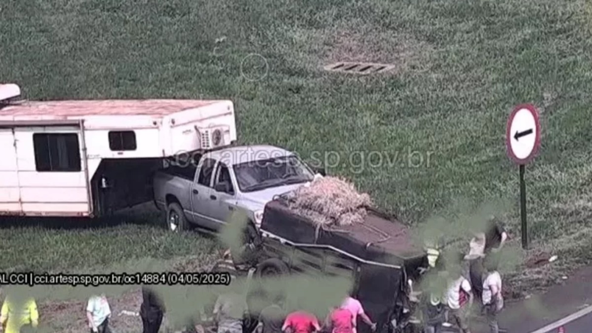 Engate de reboque se quebra e