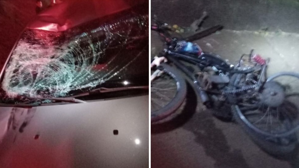 Ciclista morre após ser atropelado na