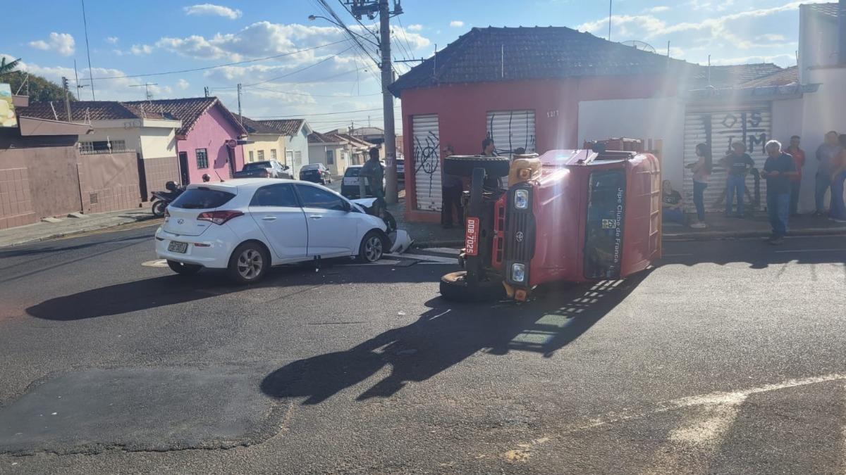 acidente Zona Oeste Franca