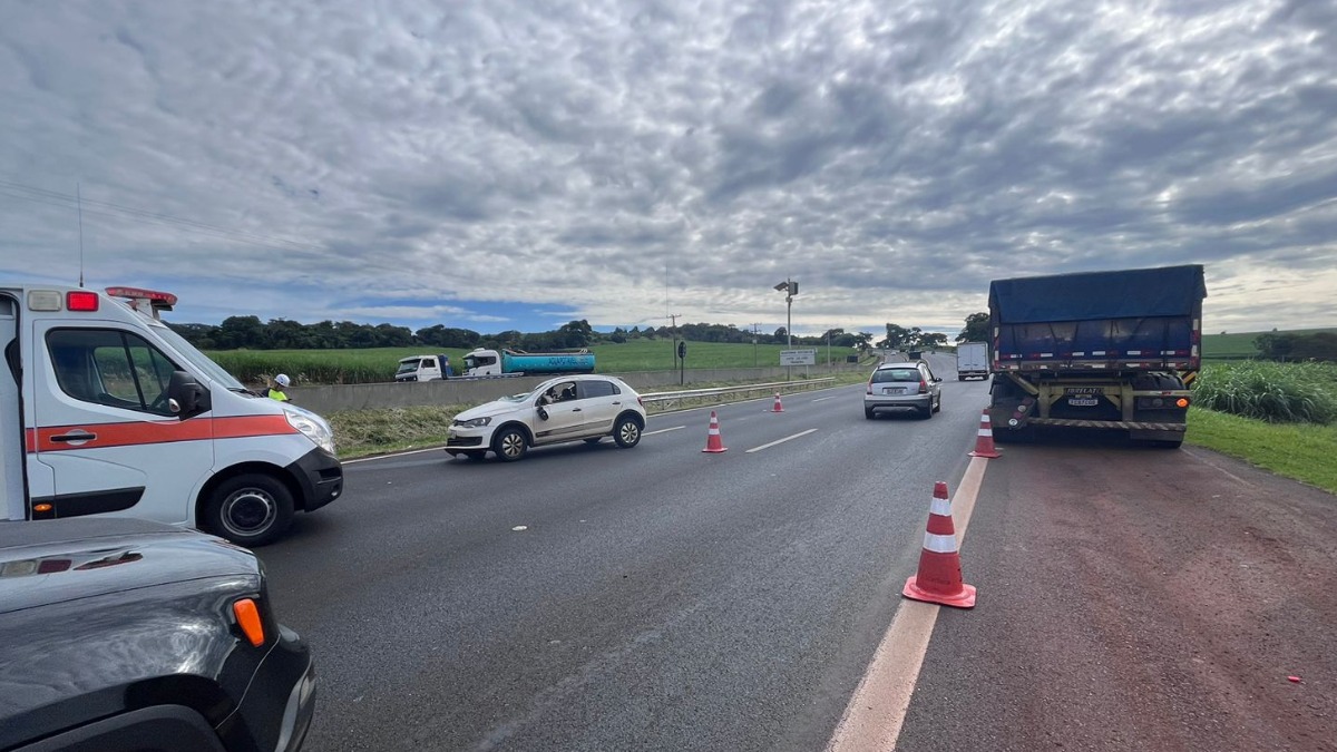 acidente rodovia Candido Portinari