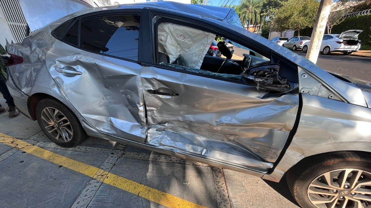 acidente de aplicativo