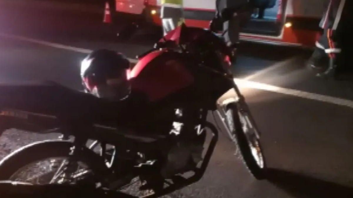 acidente motociclista jaguatirica