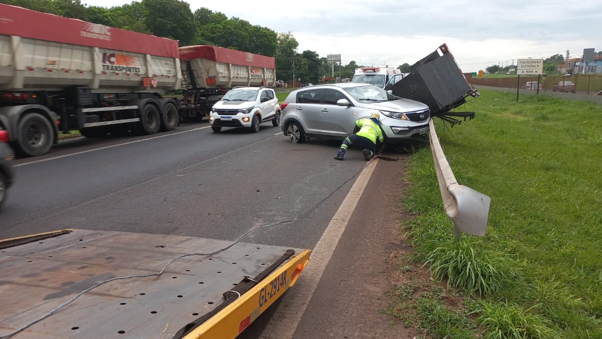 acidente rodovia Anhanguera