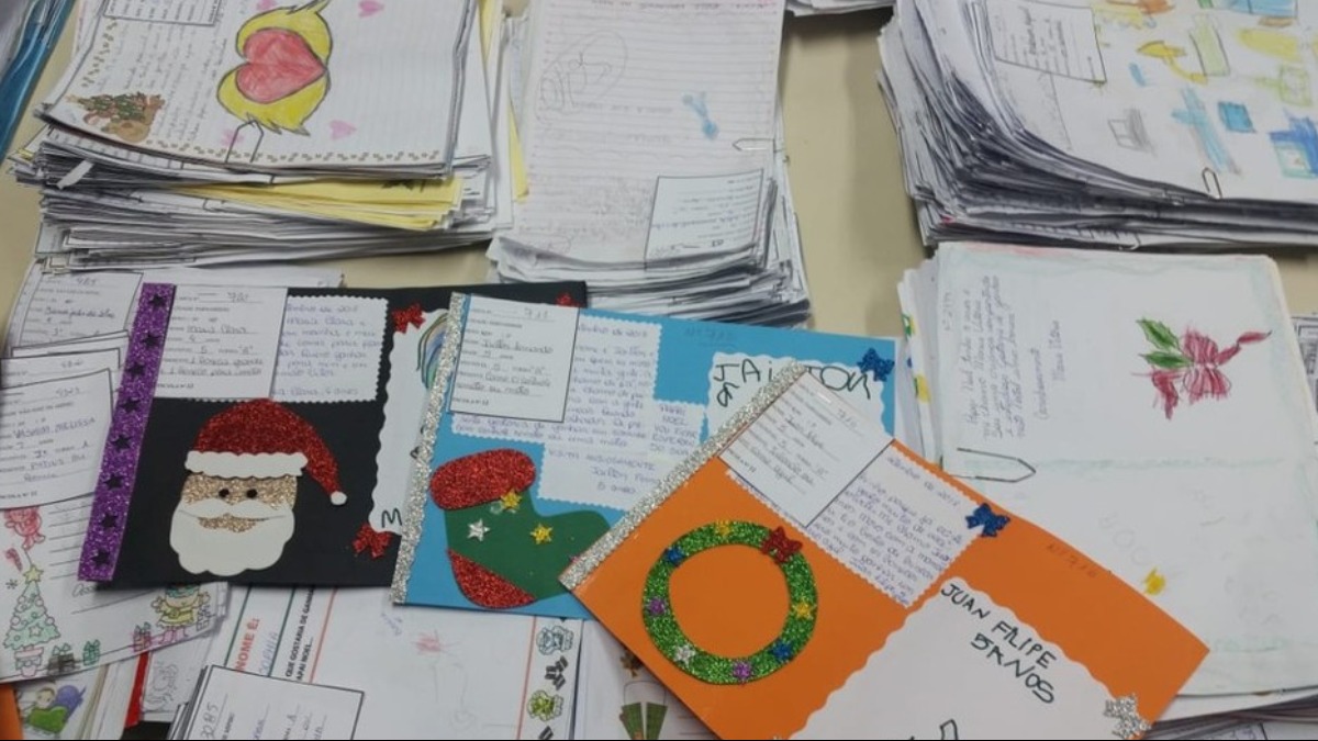 adoção cartinhas Papai Noel