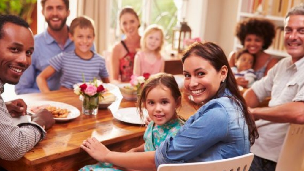 refeições em família