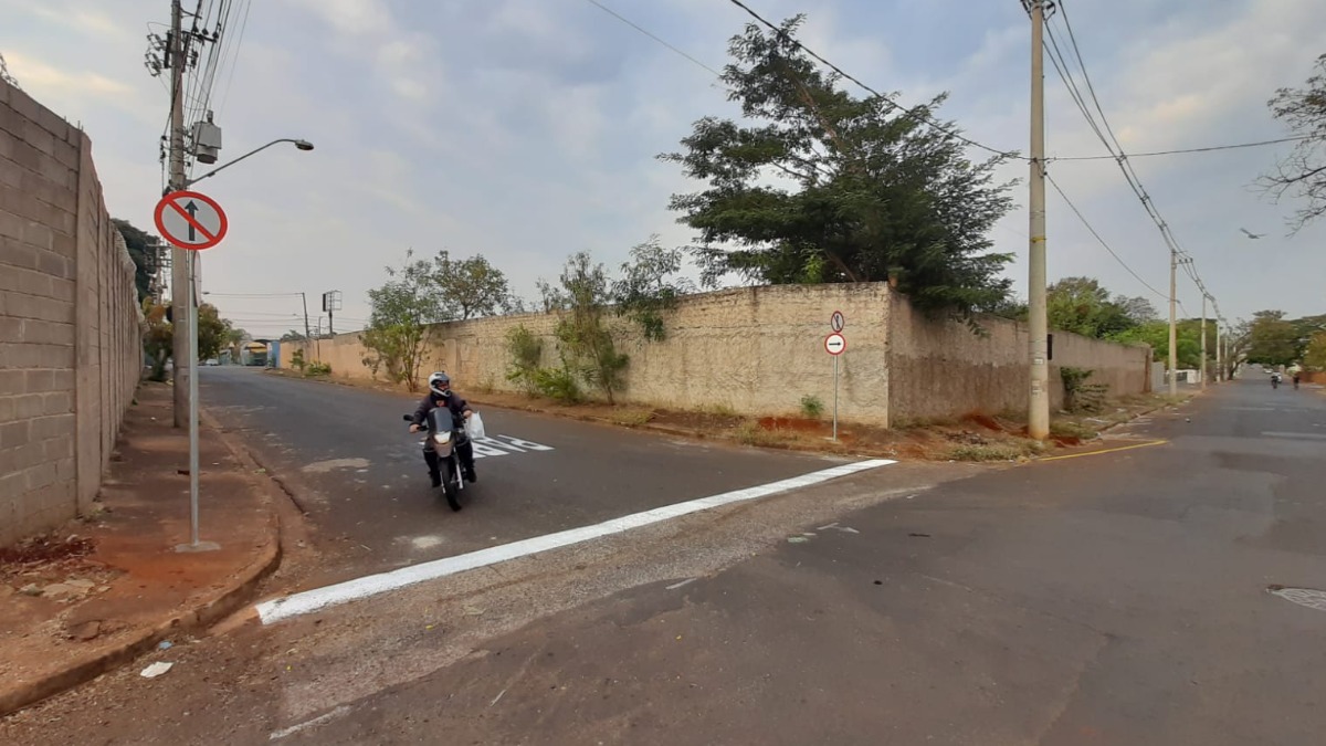 alterações sentido rua