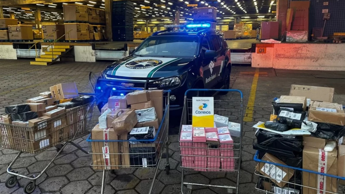 Receita Federal apreende bebidas importadas