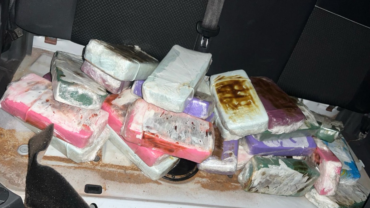 Polícia apreende 32 Kg de crack