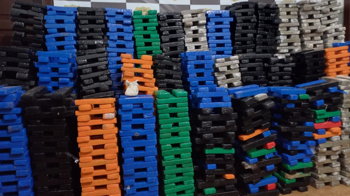 Apreensão de maconha