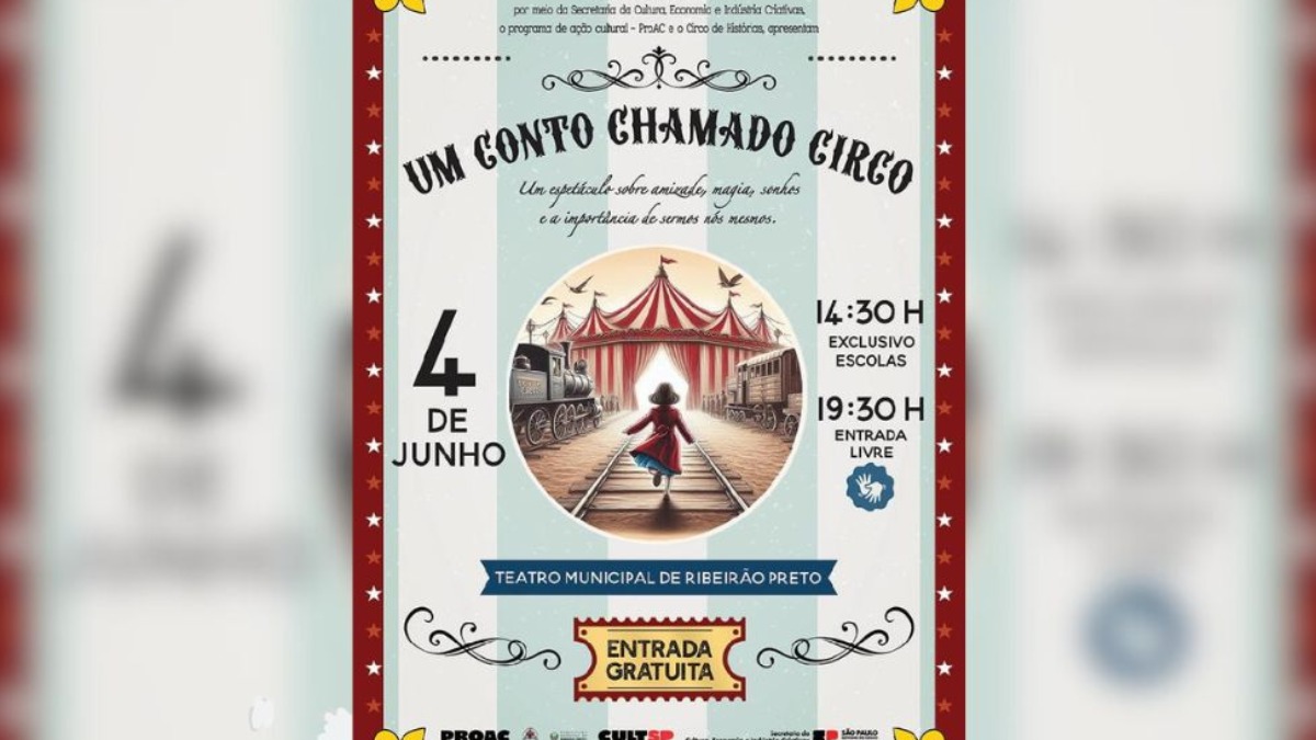 Teatro Municipal de Ribeirão recebe espetáculo