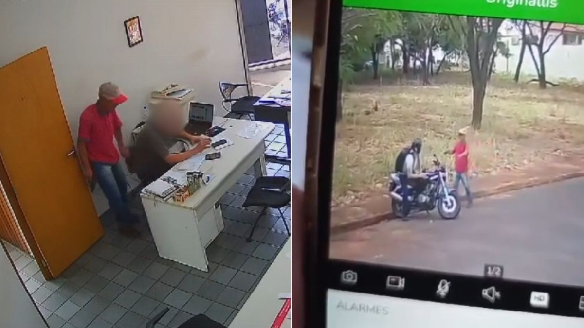 roubo garagem Presidente Kennedy