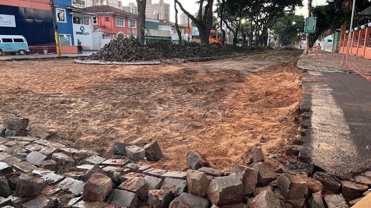 obras na 9 de Julho