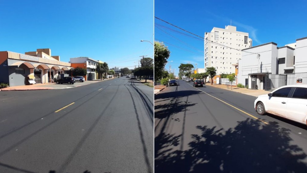 mão dupla via única