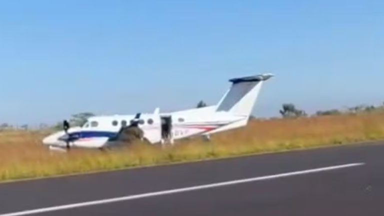 Avião que transportava dupla sertaneja Rionegro