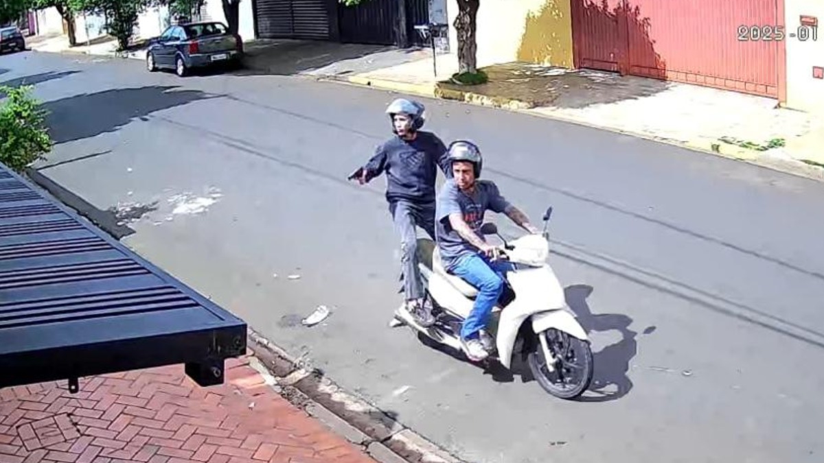 Biomédico roubado na porta de casa