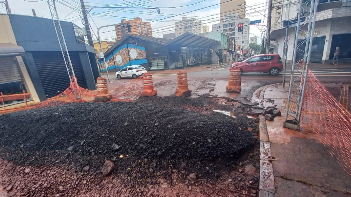 interdição rua Barão Amazonas