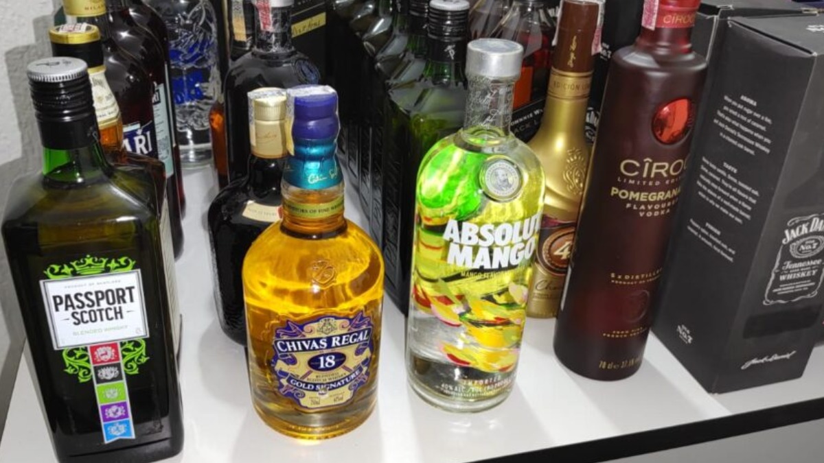 falsificação de bebidas