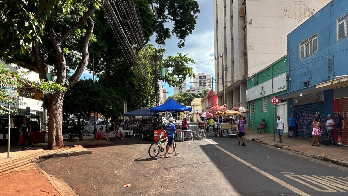 interdição Rua Visconde Rio Branco