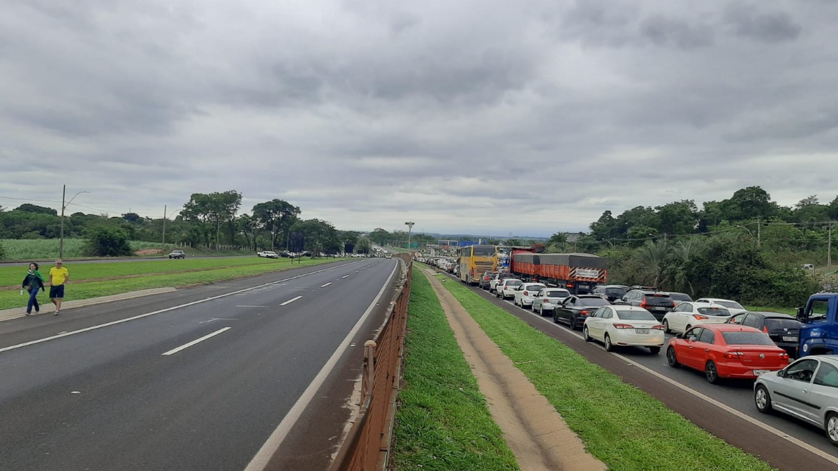 bloqueio Anhanguera Ribeirão