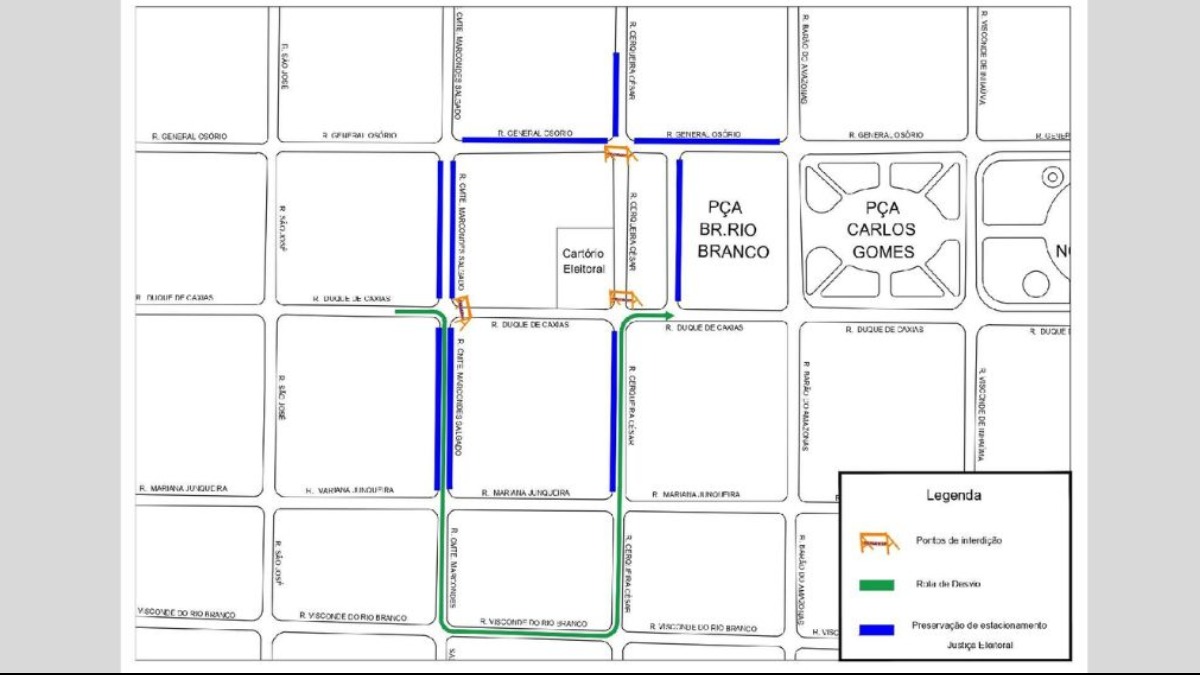 interdições trânsito Ribeirão Preto