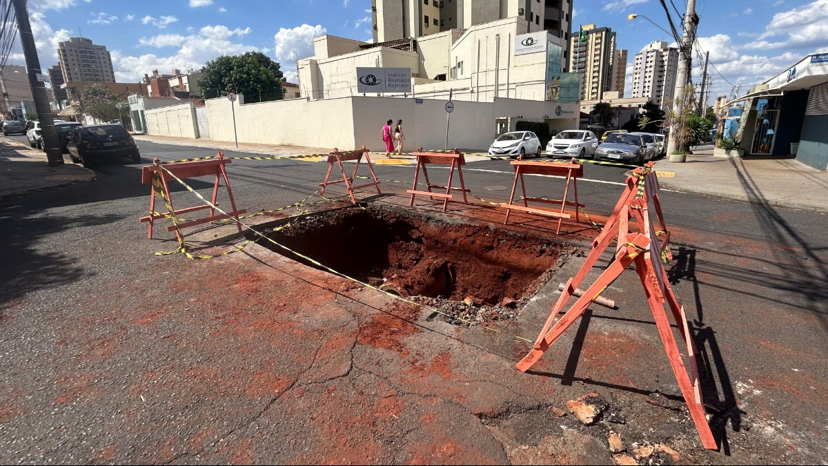 Saerp realiza reparo de rede de