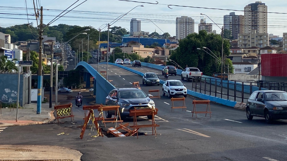 buraco avenida Independência