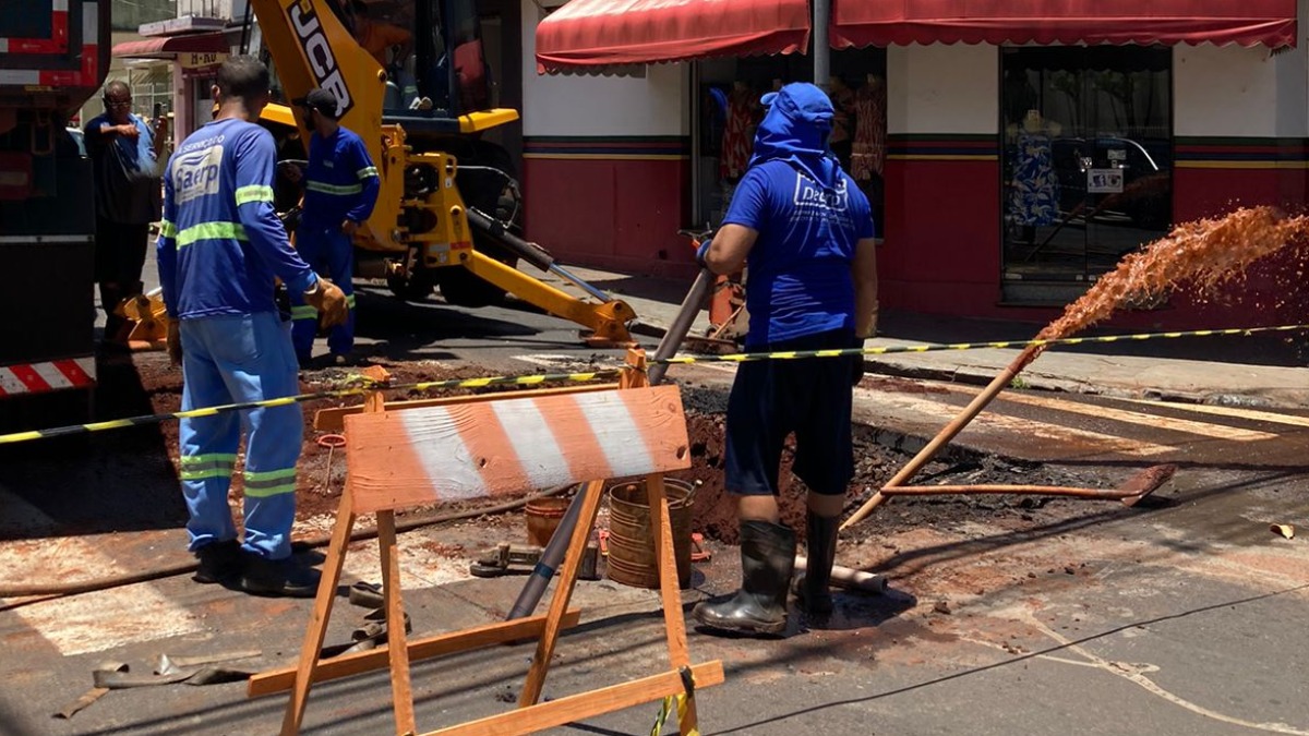 interdição Rua Laguna