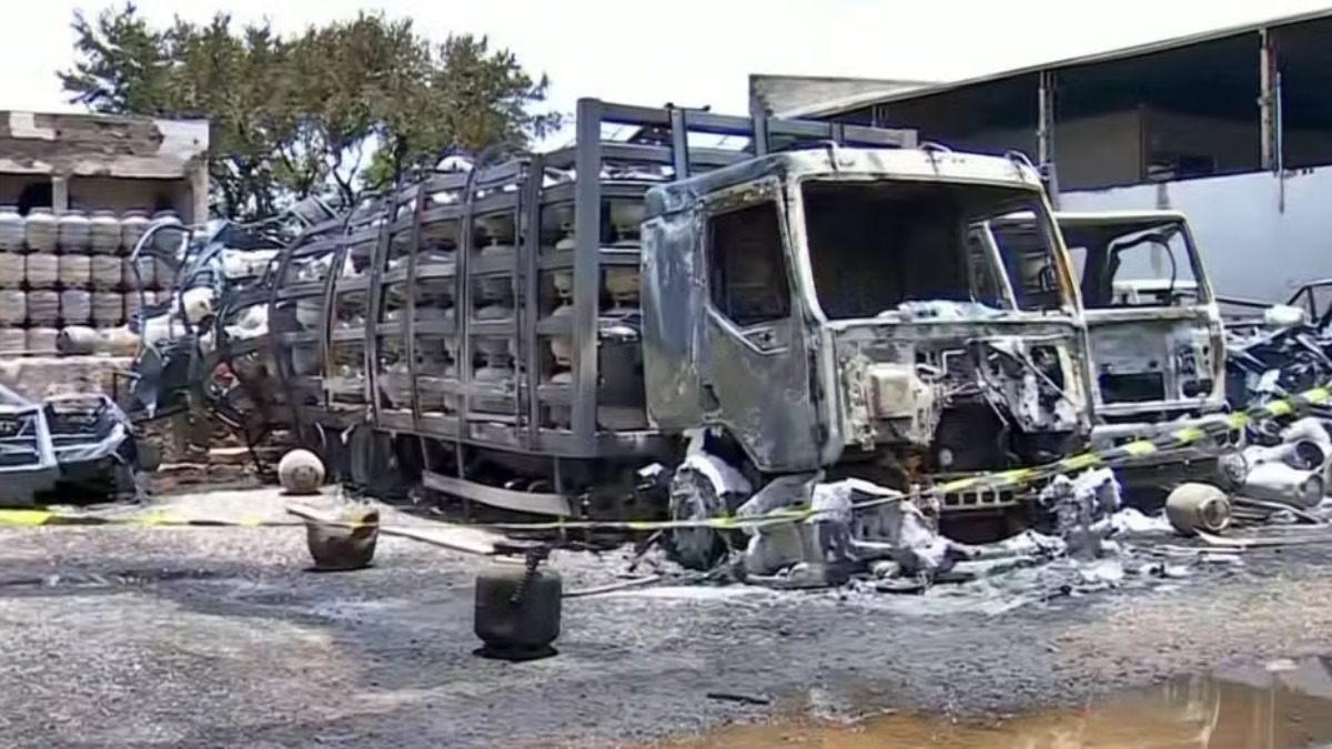 incêndio distribuidora gás