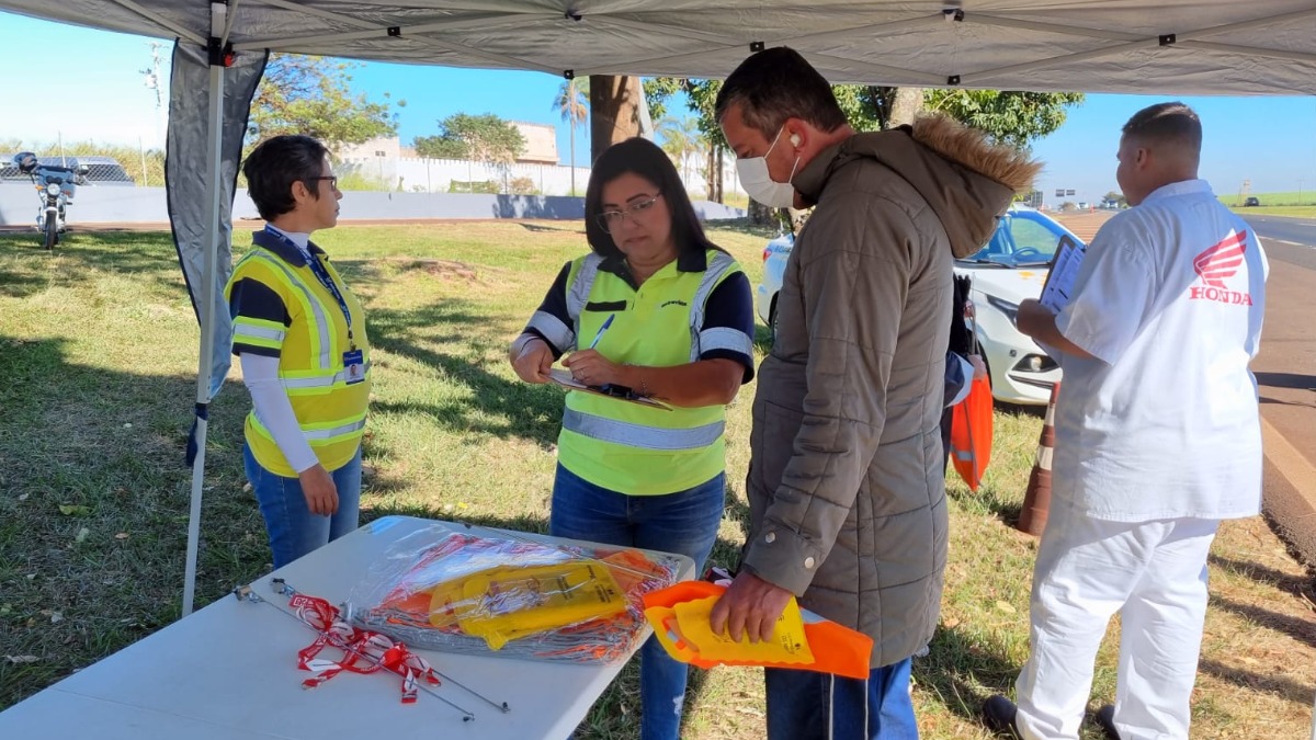 segurança motociclista