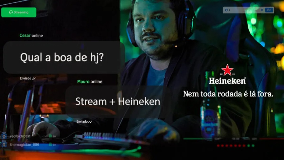 Campanha Heineken gamer