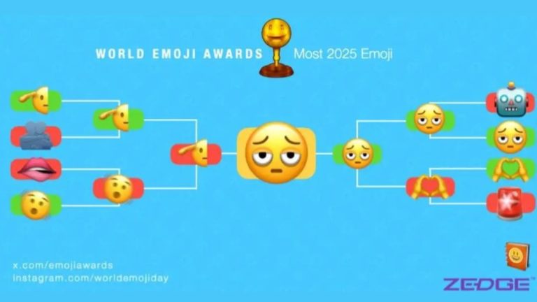 emoji mais votado para 2025