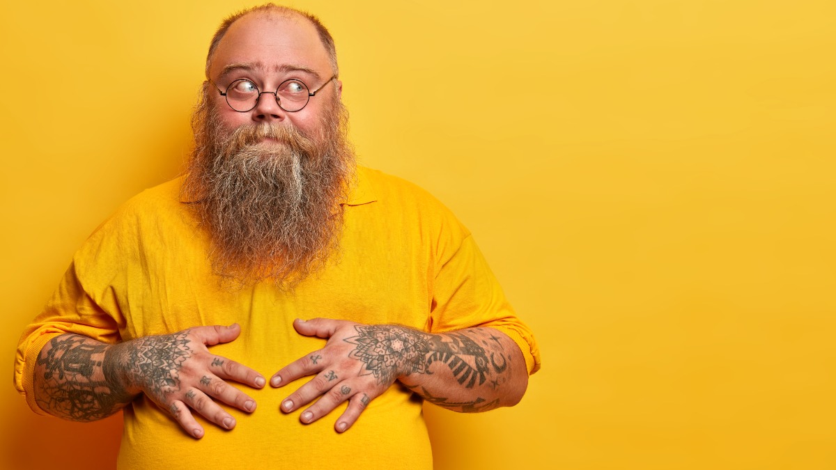 Homem que não tem barriga