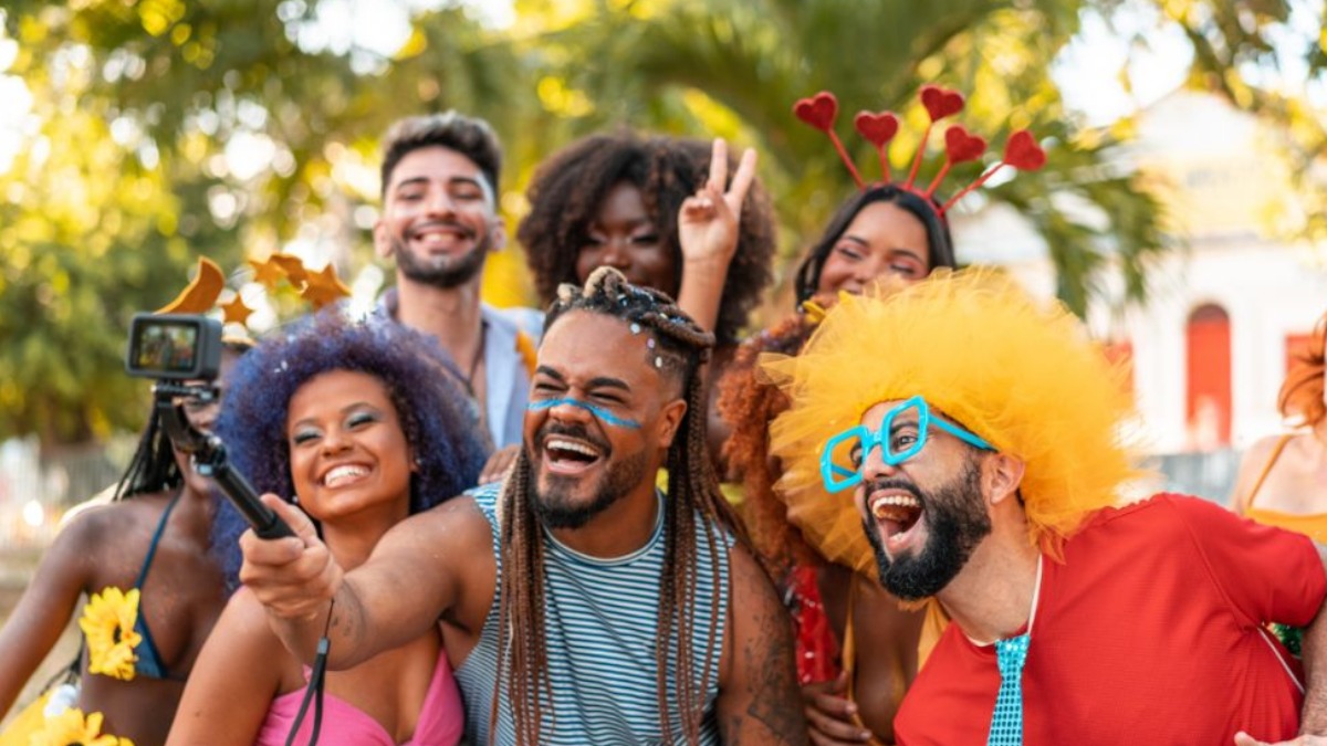 emoções carnaval