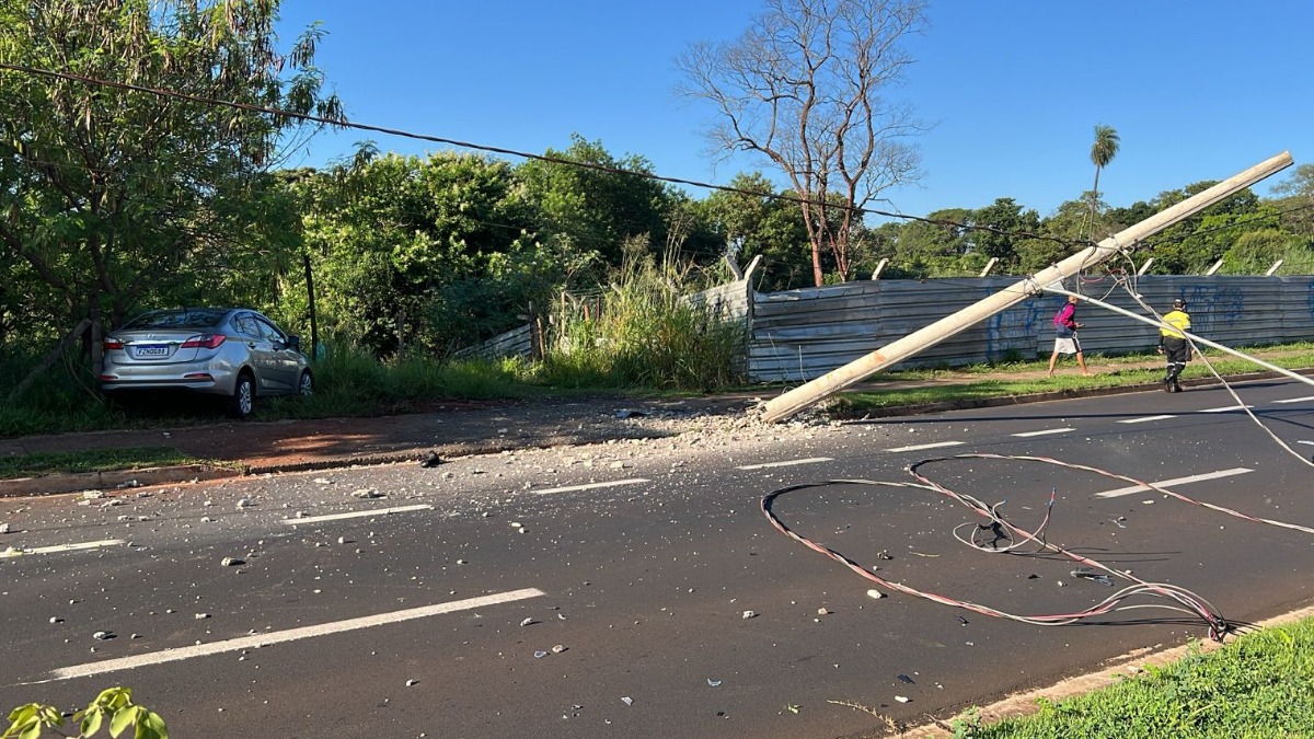 Acidente Avenida Antonio Mugnatto