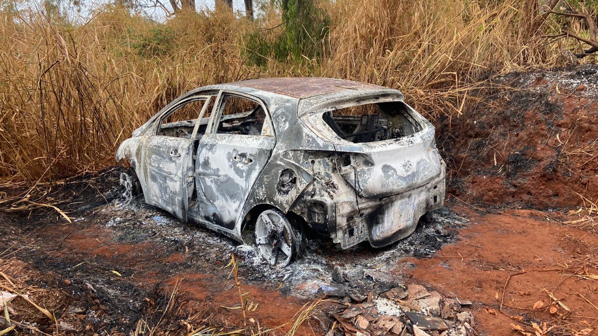 morte entregador carbonizado