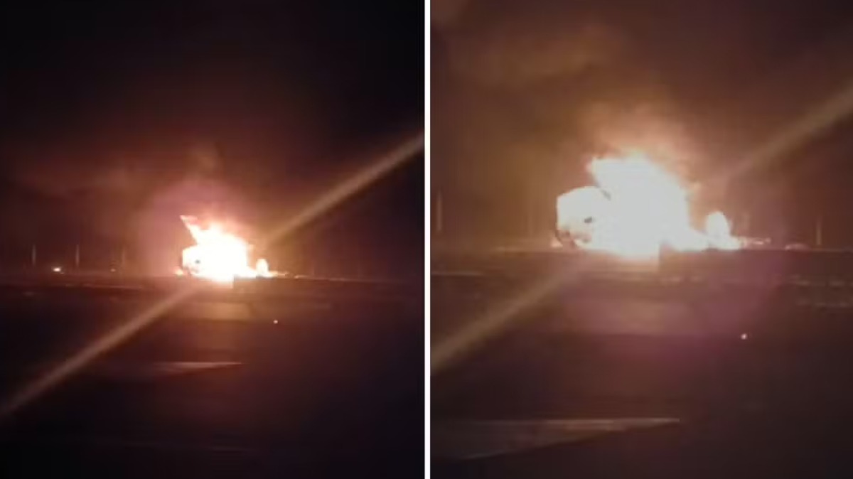 Explosão de carro-forte: bandidos trocaram tiros