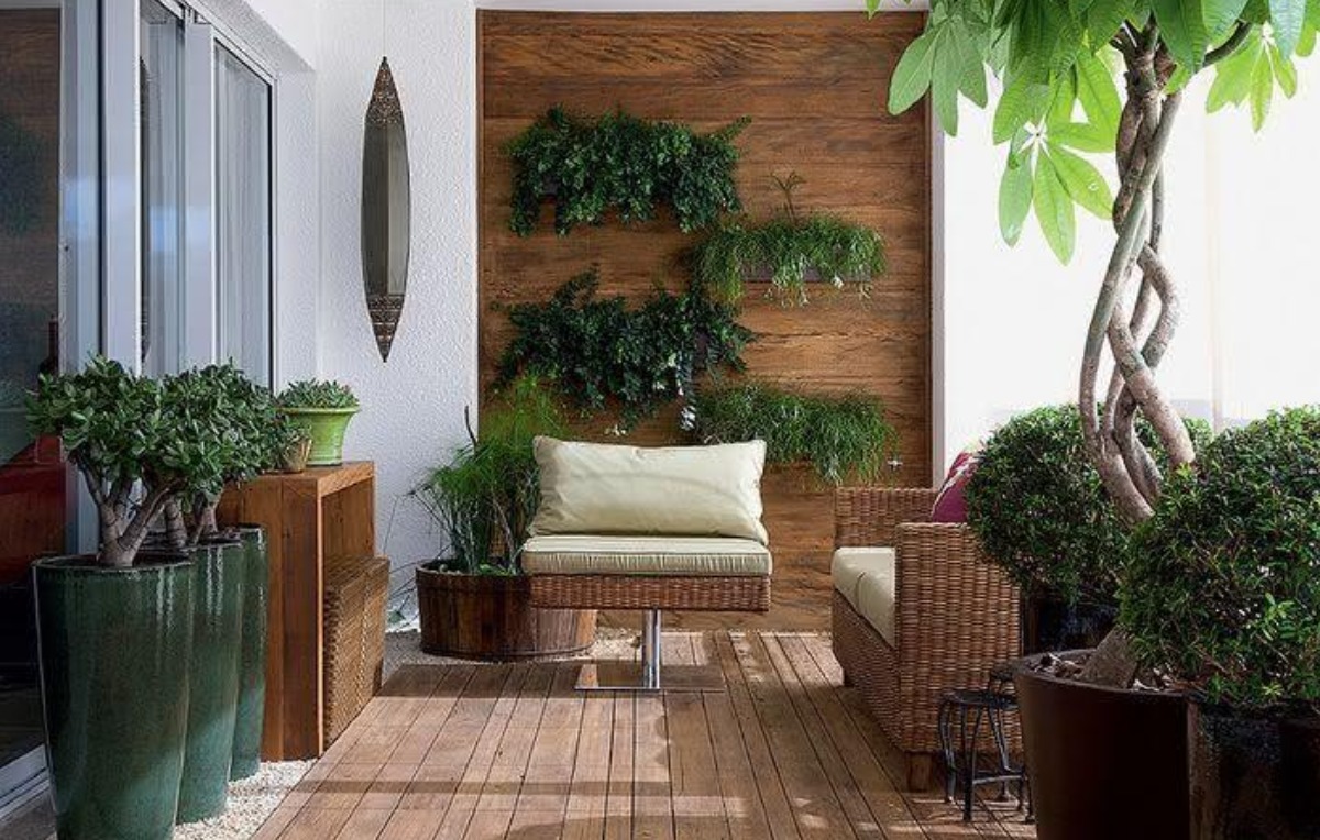 plantas na decoração