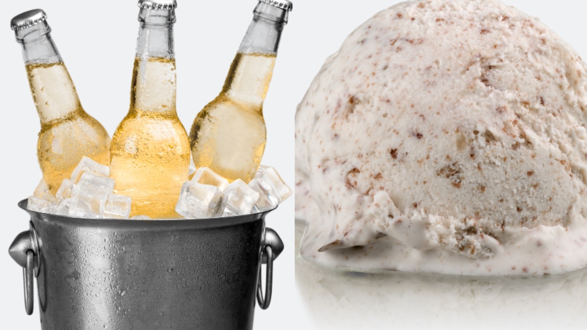 sorvete de cerveja