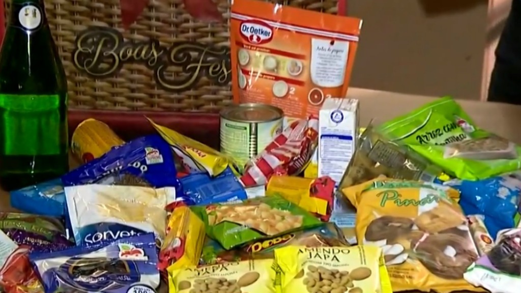 Cesta de alimentos está 5