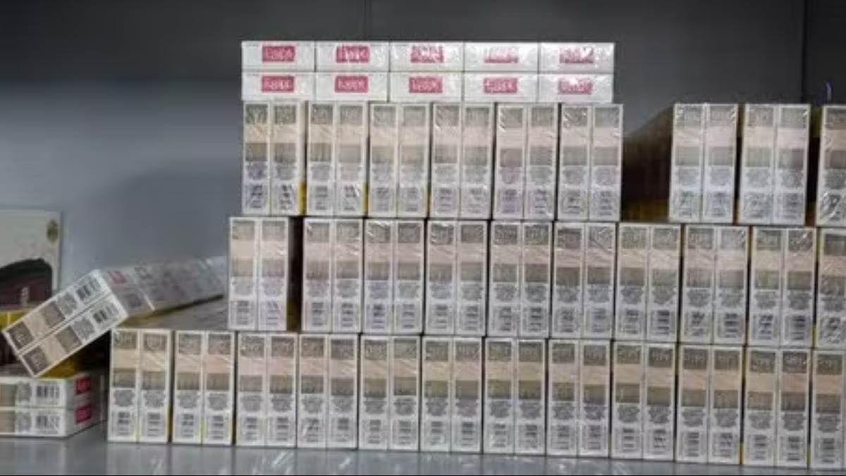 Operação contra contra fabricante de cigarros