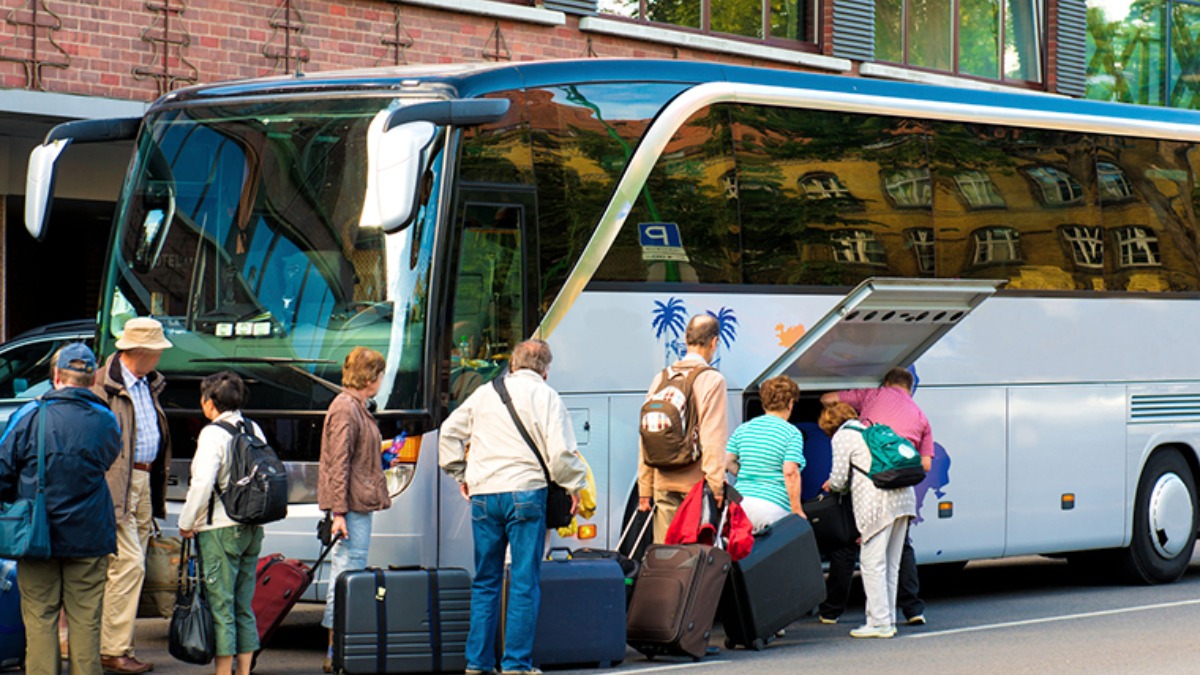 viagem de ônibus segura