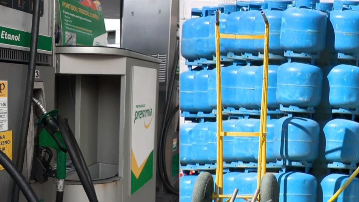 Preço do etanol e gás