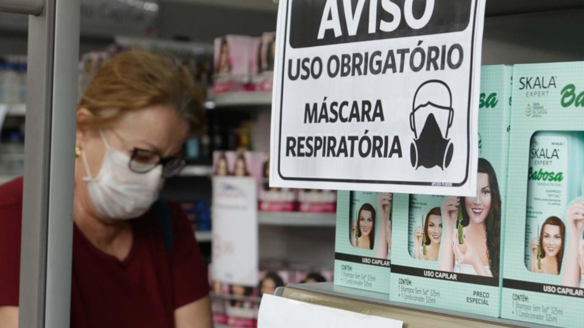 Máscara transporte público